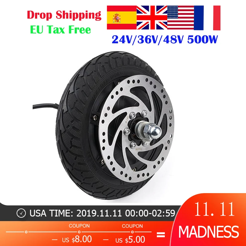 48v 500w hub motor