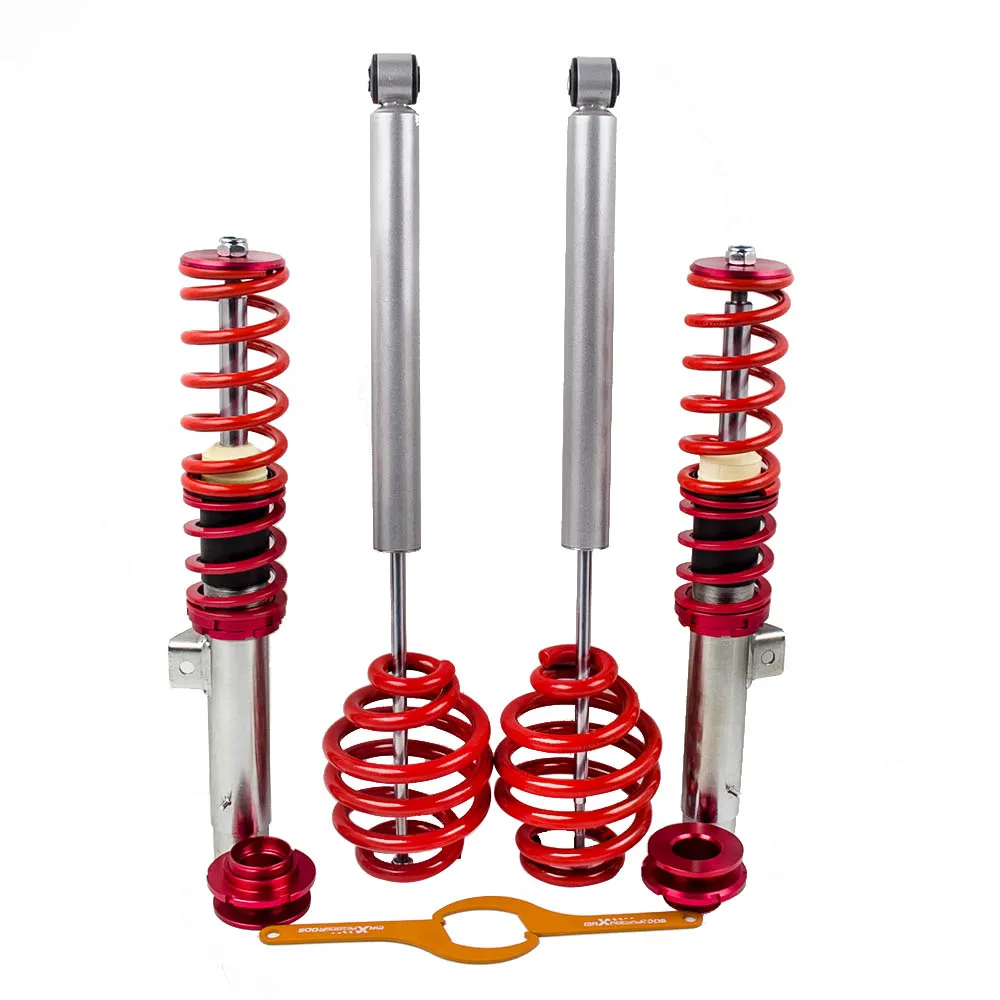 Регулируемая Подвеска для BMW 3 E46 316ti/318ti Compact 01 05 320 323 325 328 330 Touring Shock Absorber Red|coilover