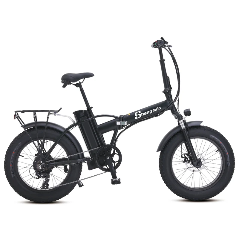 electric bike Shengmilo 20 inch ebike electric bicycle snowmobile 48V500W electric folding bike 4.0 fat tire a bike e bike