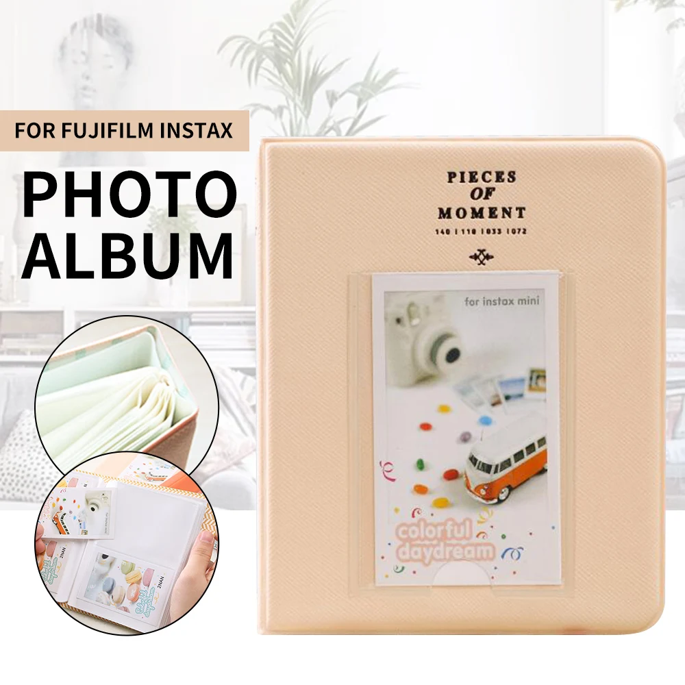 64 кармана 3 дюйма мини мгновенный Polaroid памяти фотоальбом фото подарочная