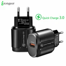 Зарядное устройство USB с разъемом EU/US для iPhone 7, 8, 11, QC3.0, быстрая зарядка, адаптер для huawei mate 30, зарядное устройство для мобильных телефонов, быстрая зарядка 3,0