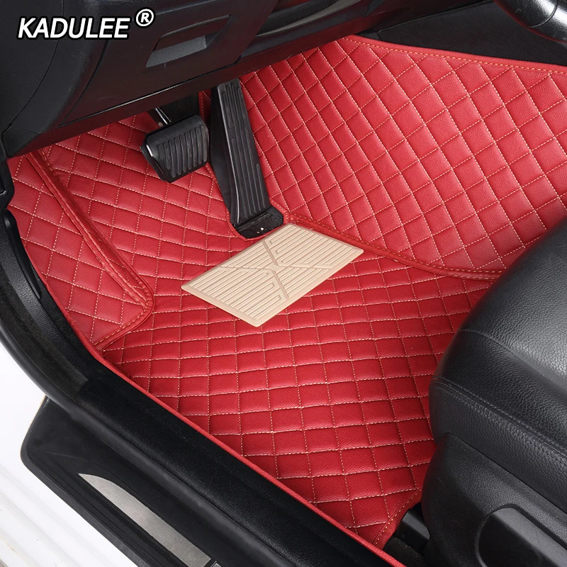 

KADULEE Custom Car Floor Mats for BAIC MOTOR all models BJ40 BJ80 BJ20 D20 D70 D50 D60 X25 X55 X65 CC 35 BW007 foot mats