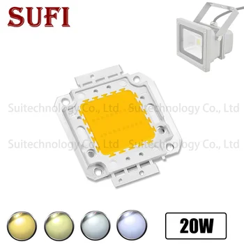 

High Brightness LED COB Chips 20W Lamp Chip DIY Outdoor LED Floodlight Spotlight Lights LED Diode White / Warm White Lighting