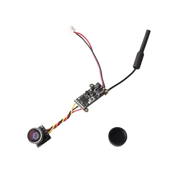 

Mini FPV Camera 5.8G Transmitter 25mw 48CH VTX Camera 700TVL CMOS AIO for Tiny Whoop 90GT Hand Throw Airplane Foam Glider Plane