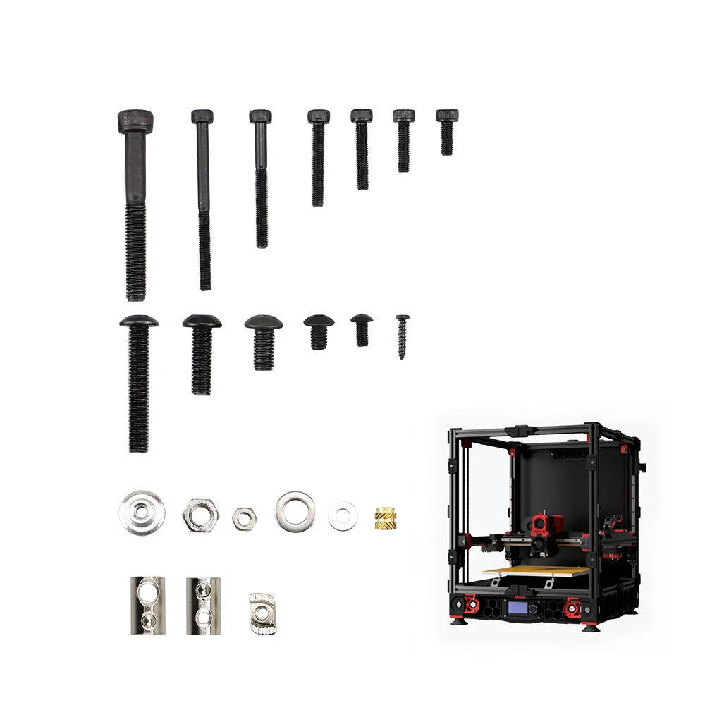 parafusos de impressora kit completo diy projeto parafusos parafusos porcas kit completo para voron peças