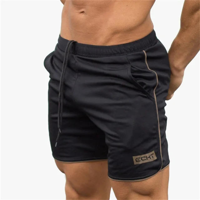 Новые мужские шорты для фитнеса бодибилдинга мужские летние спортивные залы тренировка Мужская дышащая сетка быстросохнущая Спортивная одежда для бега пляжные шорты - Цвет: Shorts 12