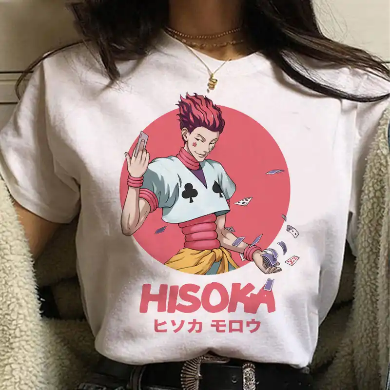 Hisoka Morow Print T Shirt Ladies Kawaii Summer Top Cartoon Tshirt Popular Anime Hunter X Hunter Tshirt Harajuku Women S T Shirt T Shirts Aliexpress Hisoka Morow Print T Shirt Ladies Kawaii Summer Top Cartoon Tshirt Popular Anime Hunter X Hunter Tshirt Harajuku Women S T Shirt T Shirts Aliexpress