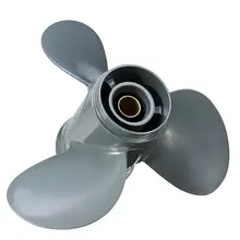 9 7/8x11 лодка подвесная Пропеллер для Honda 25-30HP 58130-ZV7-011AH Морской Пропеллер из алюминиевого сплава 10 сплайн зуб 3 лезвия