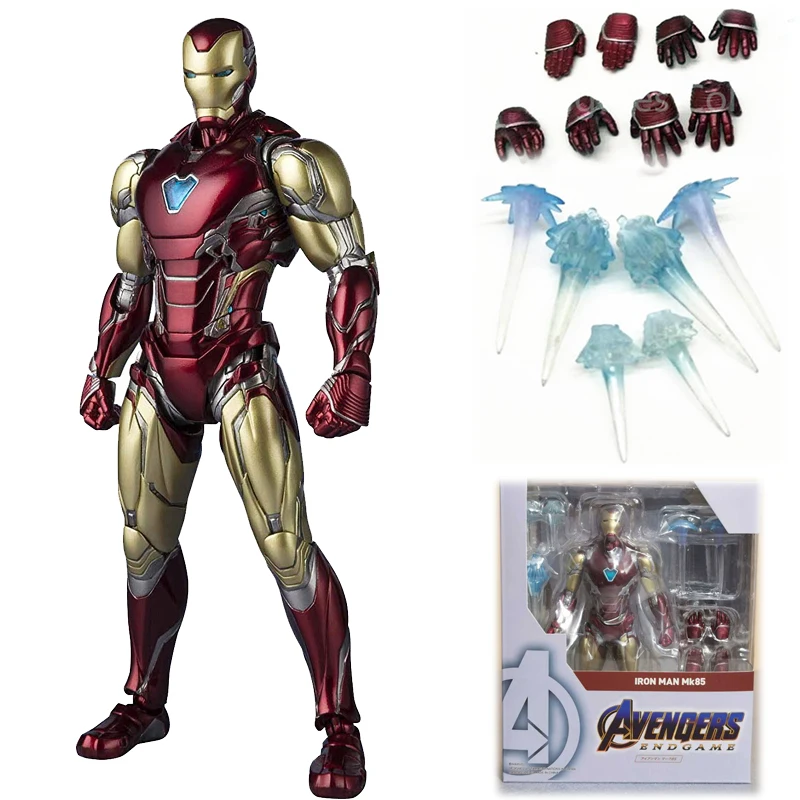 

SHF Avengers 4 Endgame Iron Man MK85 Action Figure Model Toys Doll For Gift