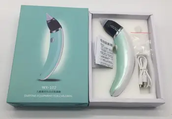 

50set Baby Nasal Aspirator Electric Nose Cleaner Sniffling Equipment Safe Hygienic Nose Snot Cleaner For Newborn