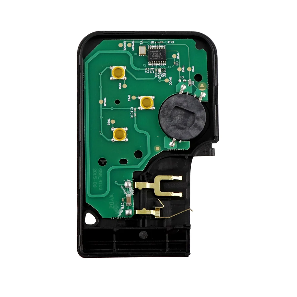 YIQIXIN 3 BUTTON SMART CARD CAR KEY 433MHZ ORIGINAL ID46 PCF7947 CHIP FOR RENAULT MEGANE 2 3 SCENIC CLIO LOGAN CARD REMOTE KEY