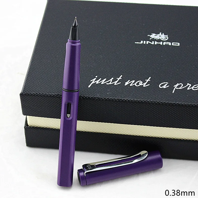Ручка перьевая пурпурная с подарочной коробкой 0 38 мм|fountain pen|nib fountain penfine nib pen |