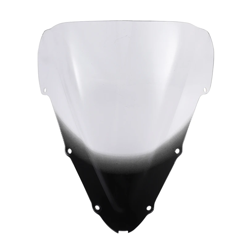 Ясно + черный двойной пузырь лобовое стекло Windsn для Honda CBR 600 F4I 2001 2002 03 04 05 06 07