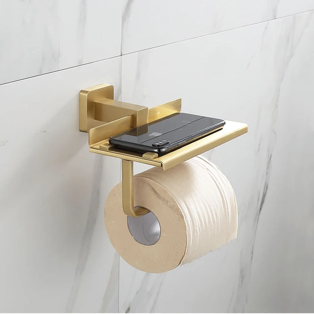 Bathroom Towel Rack Toilet Paper Holder Sets - Brushed Bathroom Accessories  Set - Aliexpress