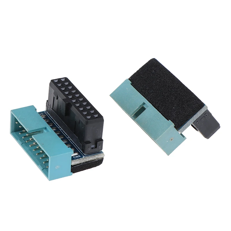 1PC USB 3.0 20pin Male To Female Extension Adapter Up Down Angled 90 Degree For Motherboard Mainboard for usb hub adapter usb adapter usb extension adapter