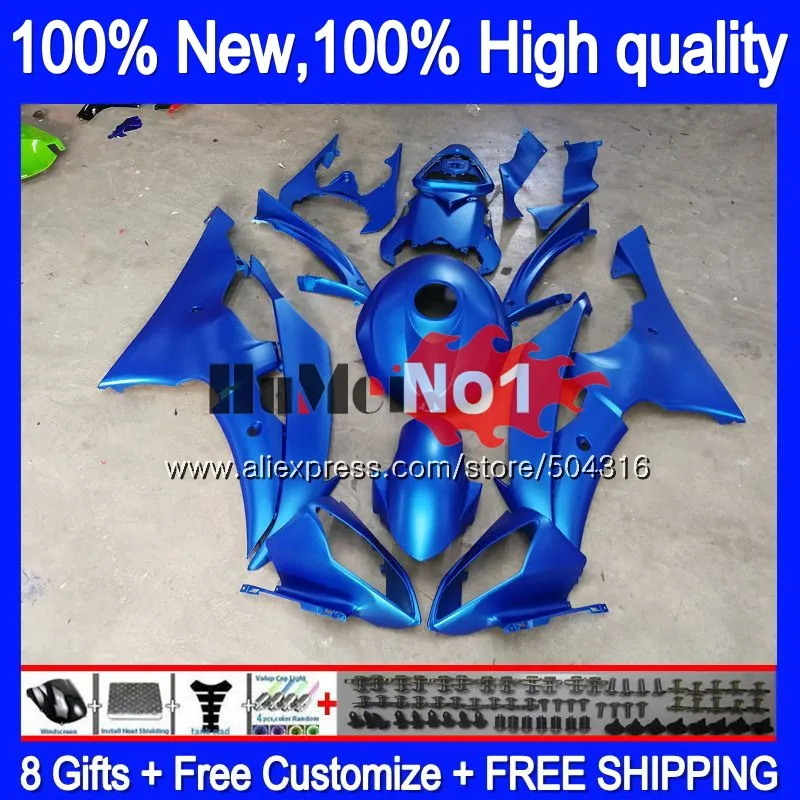 YZF-R6 для YAMAHA YZF R6 YZF-600 YZF 600 R 6, цвет: синий, 43MC. 29 YZF600 YZFR6 2008 2013 08 13, 14, 15, 16 лет обтекатели