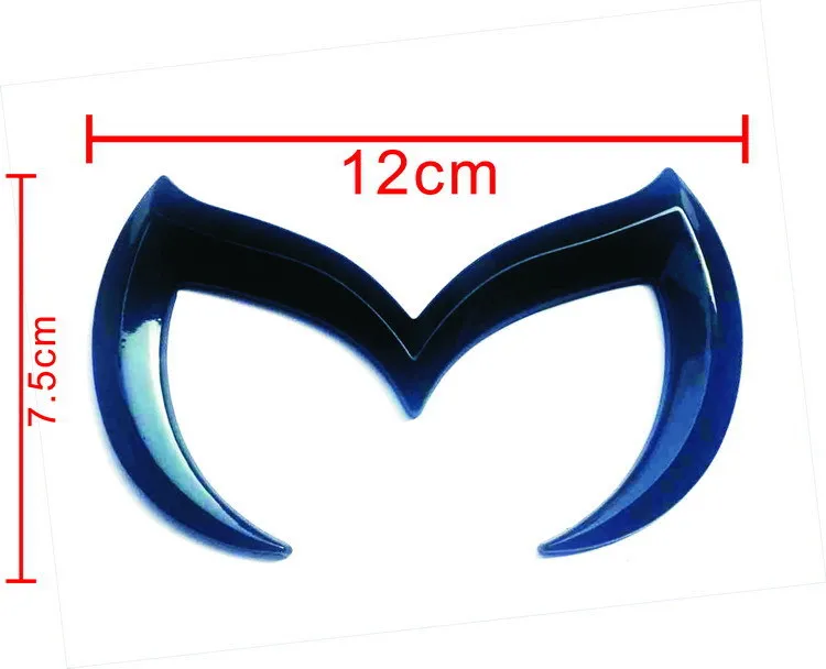 Металлический логотип Mazda летучая мышь Mazda После Tag M2/M3/M6/M5 Rui крыло металлический модифицированный логотип автомобиля