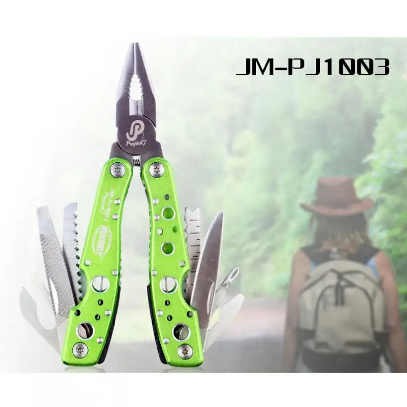  JAKEMY JM-PJ1003 9-in-1 Multifunction Folding Kit of the Outdoor Suitable for Army Survival / Campi