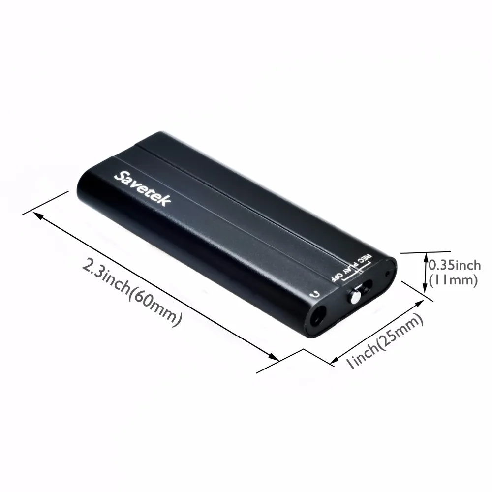 USB ручка Savetek компактная с клипсой 8 ГБ 16 ГБ|digital audio voice recorder|voice recorderaudio recorder |