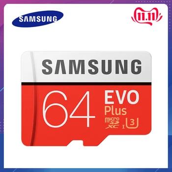 

Samsung EVO PLUS Micro sd card 32GB 64GB 128GB 256GB Memory Card UHS-I 100M / s Class10 U3 TF card SDHC SDXC With card reader