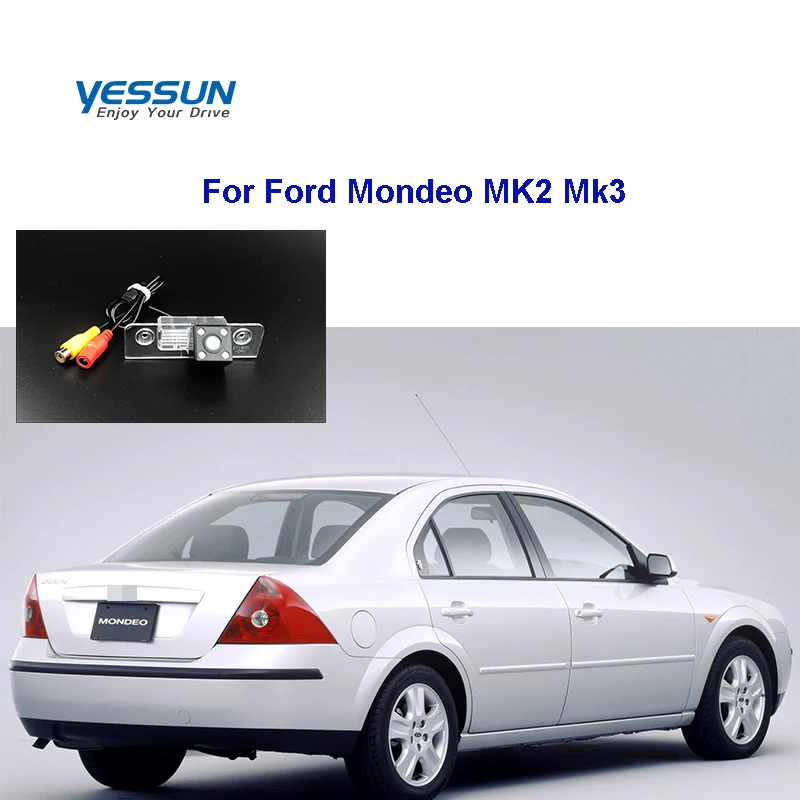 

Yessun HD CCD Night Vision Car Rear View Reverse Backup Camera Waterproof For Ford Mondeo MK2 Mk3