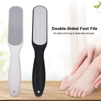 

Double-Sided Predicture Foot File for Callus Trimming & Dead Skin Removal Stainless Steel Surface Pedicure Feet Rasp Reusable