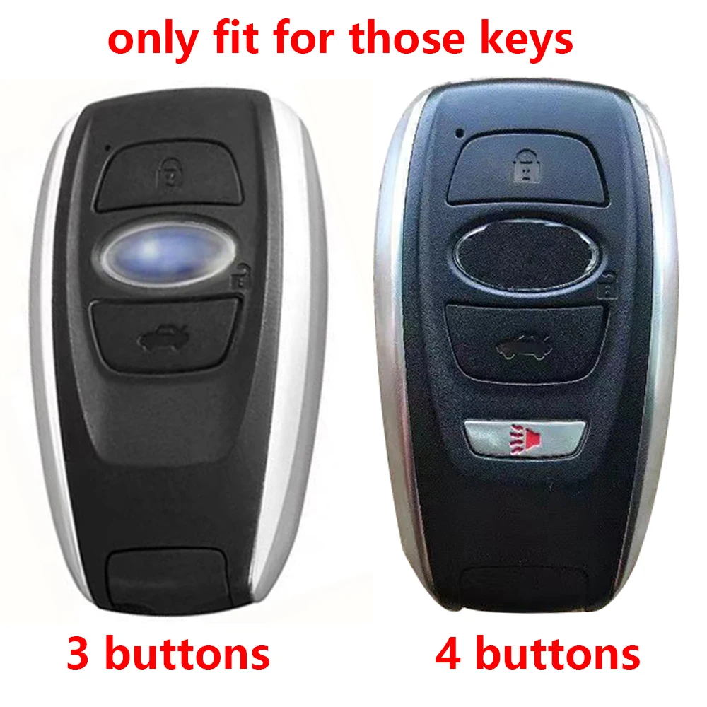 Silicone Key Fob Cover For Mitsubishi 3‑Button Smart Remote – Protective Skin Case