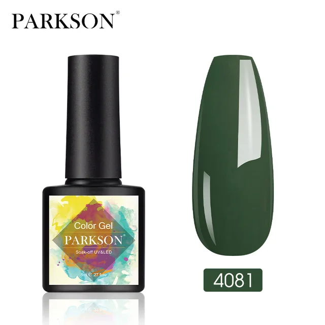 Parkson No Wipe Top Coat Base Coat Nail Gel polish Design Enhancer Varnish Semi Permanent Soak Off UV LED Nail Art Tool 4081