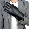 Men Winter Gloves Warm Genuine Sheep Fur Gloves for Men Thermal Goat Cashmere Real Leather Snow  2