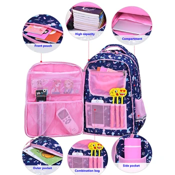 

Fashion new orthopaedics schoolbags waterproof school backpacks for teenagers girls kids backpack Children school bags mochila