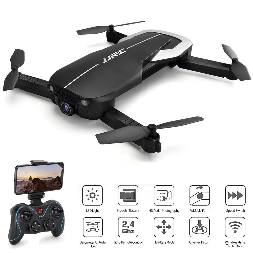 Радиоуправляемый Дрон 1080P широкоугольная Wi-Fi FPV HD камера автослежение оптический