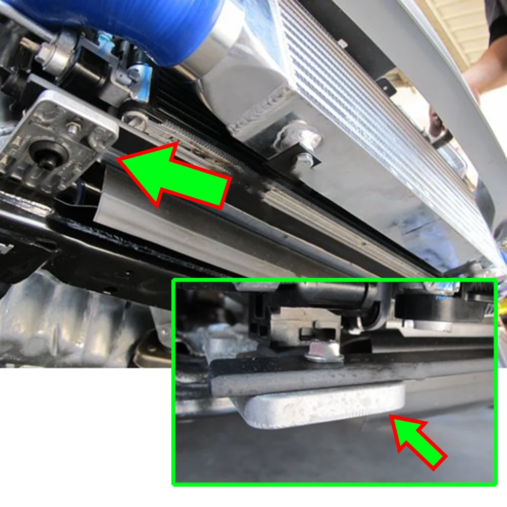 Supporti Radiatore Auto - 2 Pezzi In Gomma E Metallo, Compatibili Con Malibu, Impala, Insignia, Codice 13243026 - Foto 5