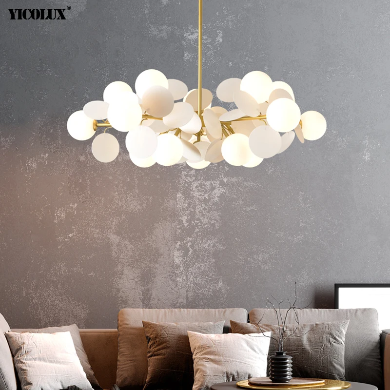 Colorful Flash New LED Modern Chandelier Lights Living Dining Room Bedroom Villa Pendant Flats Bar Aisle Indoor Lighting Lamps