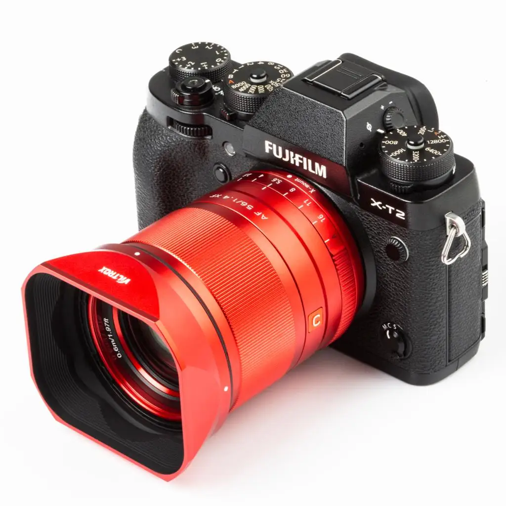 글로벌 한정판 레드 Viltrox F1.4 XF 자동 초점 인물 렌즈, 후지필름 후지 X 마운트 카메라 렌즈용, 23mm, 33mm, 56mm