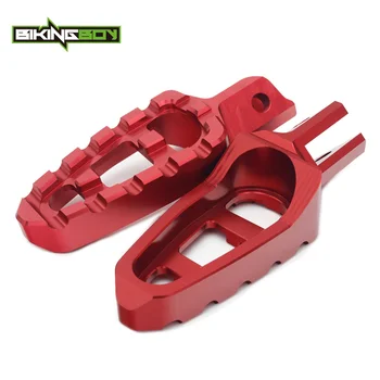 

BIKINGBOY CNC Billet Aluminum Front Driver Foot Pegs Footpegs Footrests for Benelli Leoncino 500 BJ500E 2018 2019