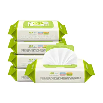 

Alcohol Free Sanitizer Wipes For Baby Children Kids Portable Nursing Wet Wipe Hand Tissue Paper Baby Care Wet Wipes Tissue 80pcs