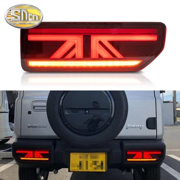 

Car LED Tail Light Taillight For Suzuki Jimny 2018 2019 2020 Rear Fog Lamp + Brake Light + Reverse + Dynamic Turn Signal