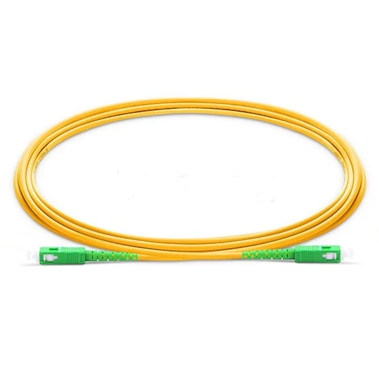 SC APC Patchcord 1m to 3m optical fiber Patch cord 2 0mm PVC G657A Fiber Jumper 2