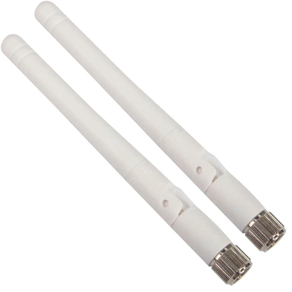 WiFi Antenna 2piece/lot 3dBi 2.4GHz RP-SMA Male plug For Huawei Wireless Router External Antenna