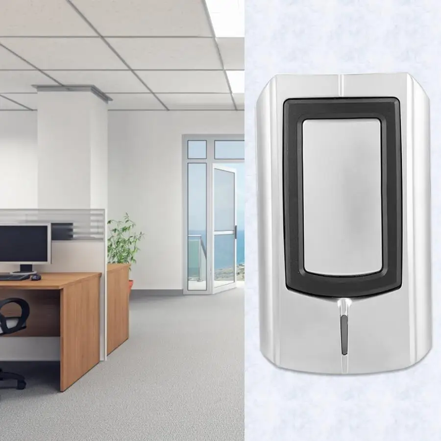 Водонепроницаемый металлический RFID считыватель карт wiegand 26/34 RF для контроля доступа Аксессуары для домашней безопасности