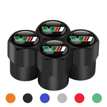 

4Pcs 3D Car Styling VII VRS Logo Emblem Wheel Tire Valve Caps Air Tyre Stem Cover Badge Decoration For Skoda Octavia Fabia Rapid