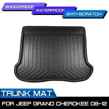 

Car Floor Mat Carpet Rear Trunk Anti-mud Cover For Jeep Grand Cherokee 2008 2009 2010-2012