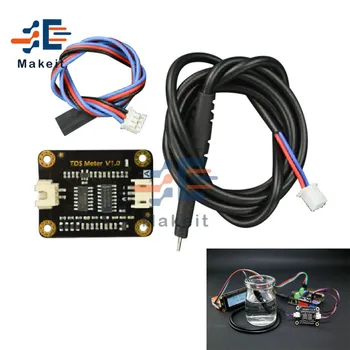 

DC 3.3-5.5V Water Conductivity Analog TDS Sensor Module Tester Liquid Detection Water Quality Monitoring Meter for Arduino