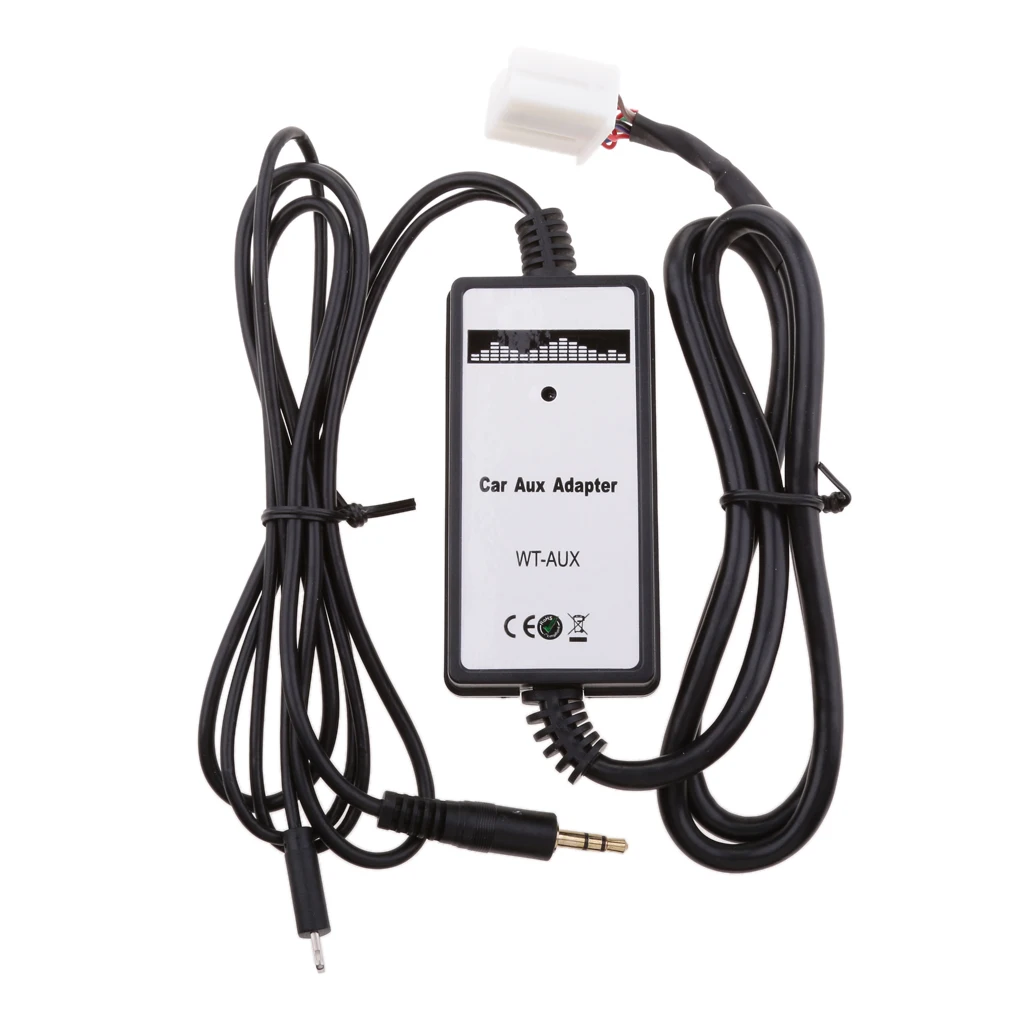 3.5mm Car MP3 Player Radio Interface Aux In Adapter For Honda and Acura