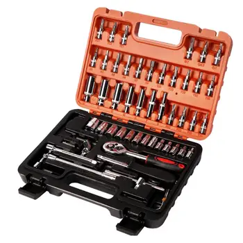 

53pcs Car Repair Combination Tool Elaborate Manufacture Prolonged Durable Wrench Set Batch Head Ratchet Socket Spanner