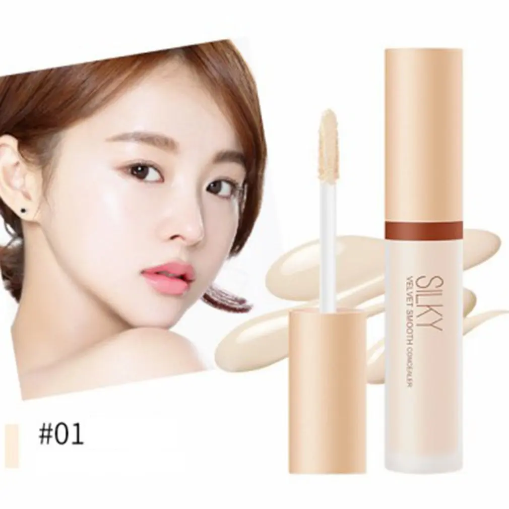 

Silky Concealer Stick Cover Dark Circles Acne Marks Concealer Pen Long Lasting Waterproof Bb Cream Concealer