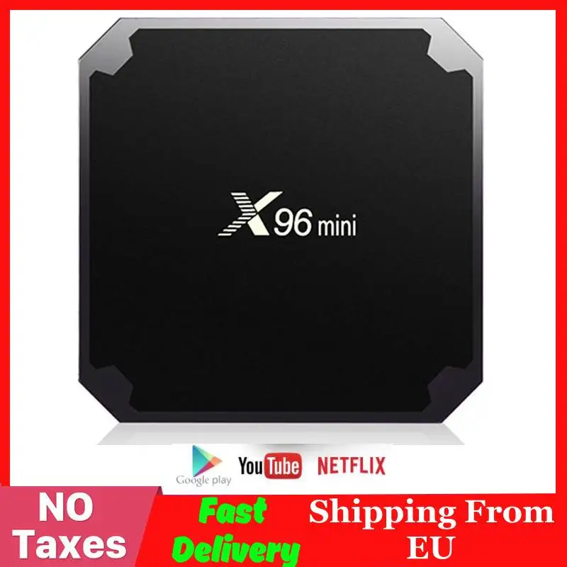 Preise X96 mini Smart Android TV BOX Amlogic S905W Quad Core 4K Media Player 2,4 GHz WiFi 2GB 16GB 1G 8G X96mini Android 7.1 Set top box