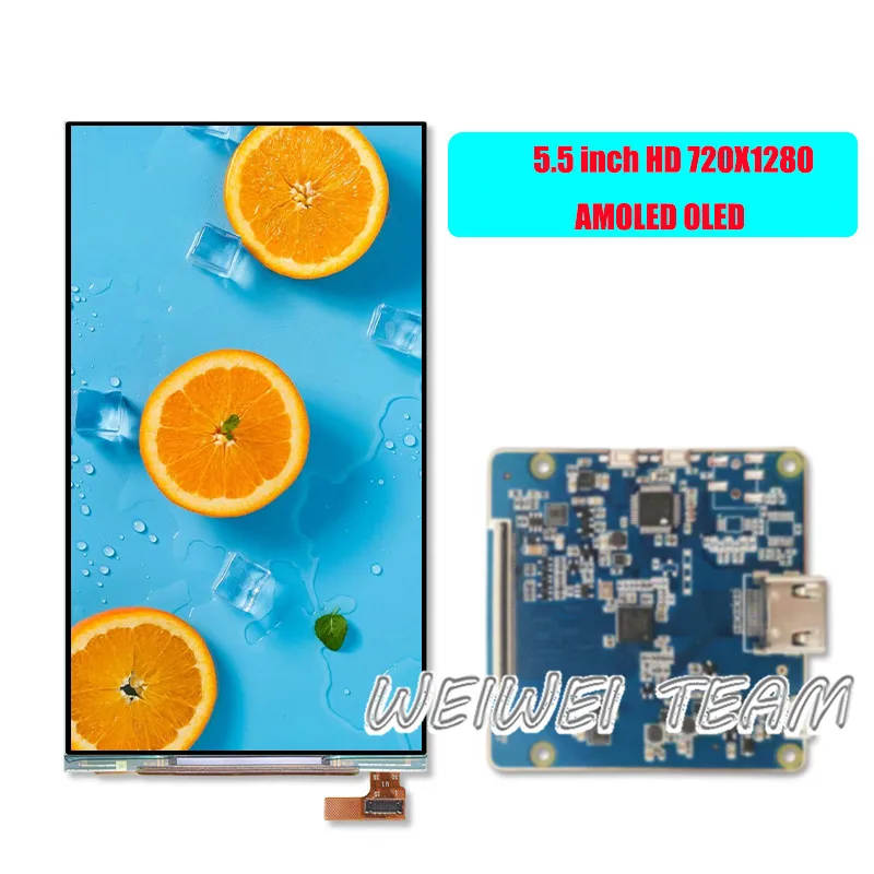 OLED 5.5 Inci AMOLED 720X1280 HD Layar 
