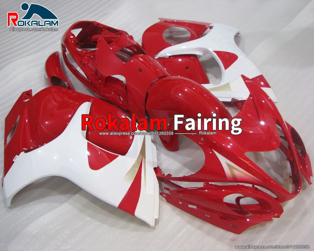 

Корпус для Suzuki Hayabusa GSXR1300 2008 2010 2014 2016 GSX-R1300 08 11 13 16 белый красный обтекатель для мотоцикла (литьё под давлением)