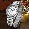 WWOOR Classic White Watch Men Luxury Brand Waterproof Quartz Vintage Men Watch With Date Stainless Steel Wristwatch Reloj Hombre ► Photo 3/6